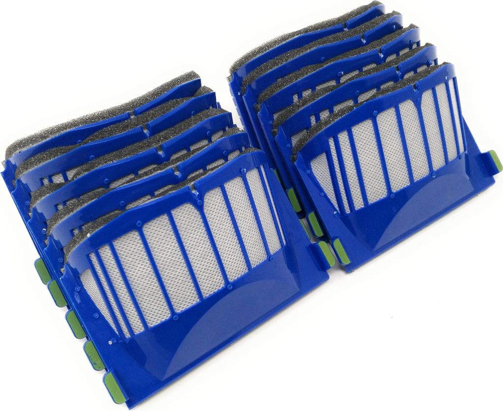 AeroVac Filter 10erPack für iRobot Roomba 600er Serie(620,630.650.660) und 500erSerie(564,565) mit AeroVac Bin