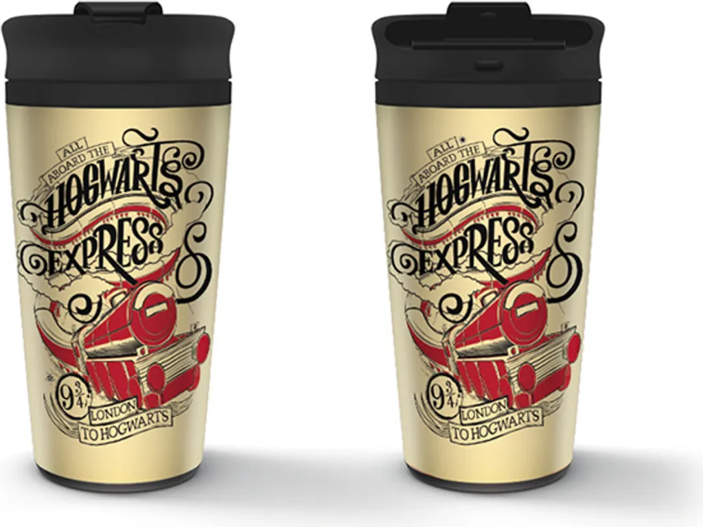 Idea Regalo Harry Potter: Tazza Viaggio Hogwarts Express 450ml Originale