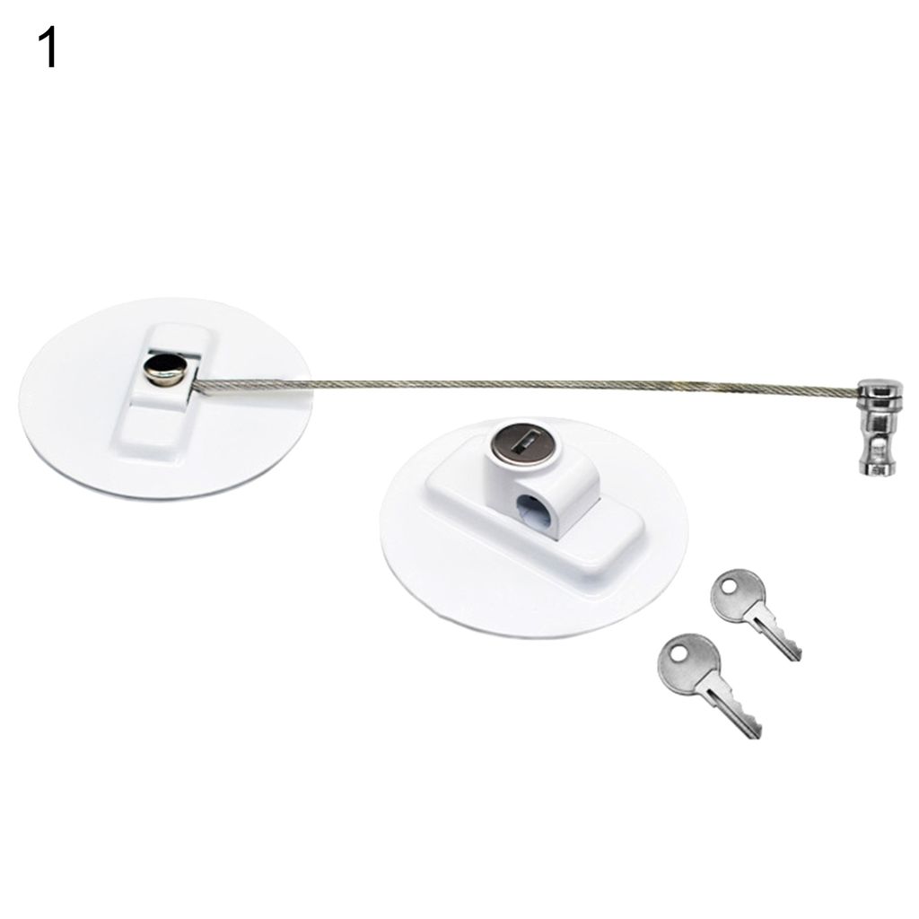 Robustes Sicherheitsschloss lagenfreier Antikorrosionstür/Fenster/Kühlschrankzubehör Nicht-Drop-Kinder-Sicherheitsschloss für Zuhause-1