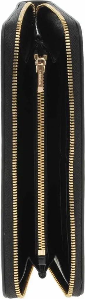 Portefeuille Zippé Calvin Klein Noir - Grand Format Multi-Compartiments - 3