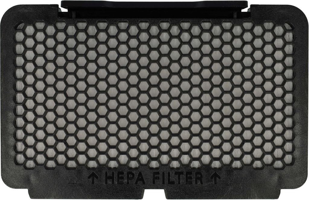 vhbw Staubsaugerfilter kompatibel mit Rowenta Silence Force Multicyclonic RO8359OA/410, RO8359EA/410 Staubsauger - HEPA-Filter Schwarz Weiß