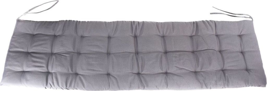 Polster für Gartenbank 150 x 40 x 4 cm Sitzkissen mit Punktsteppung