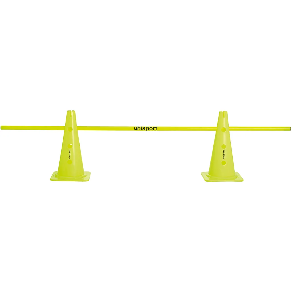 Matériel de Sport Uhlsport pour Exercices d'Agilité 2 Cônes et 1 Jalon