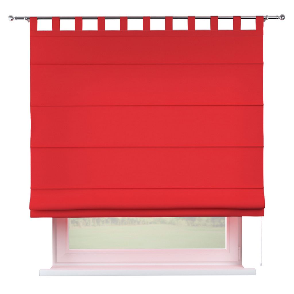 Dekoria Raffrollo Verona, rot, 50 x 60 cm