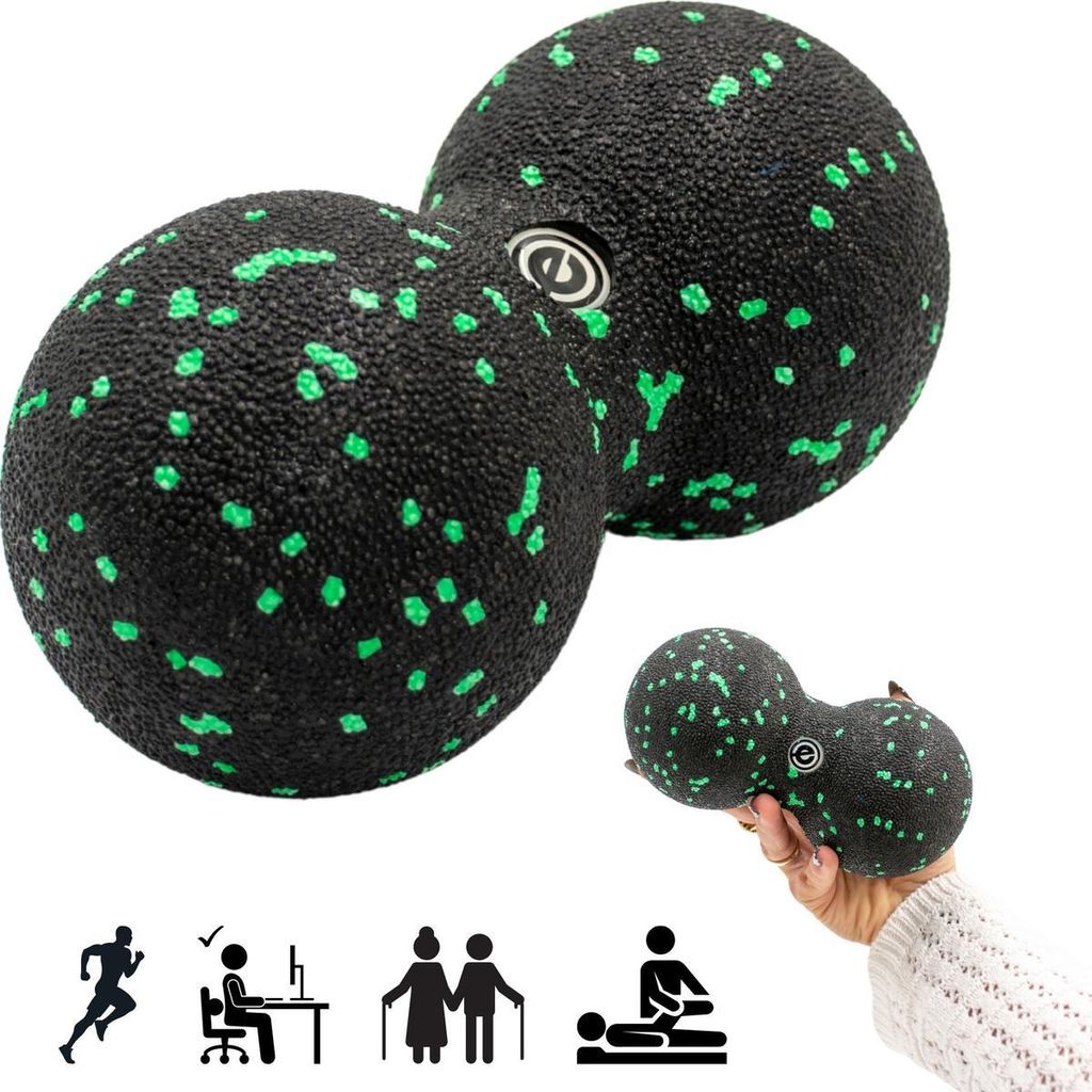 Palla da massaggio doppia Enero Fit in EPP da 8 cm Immagine del prodotto 