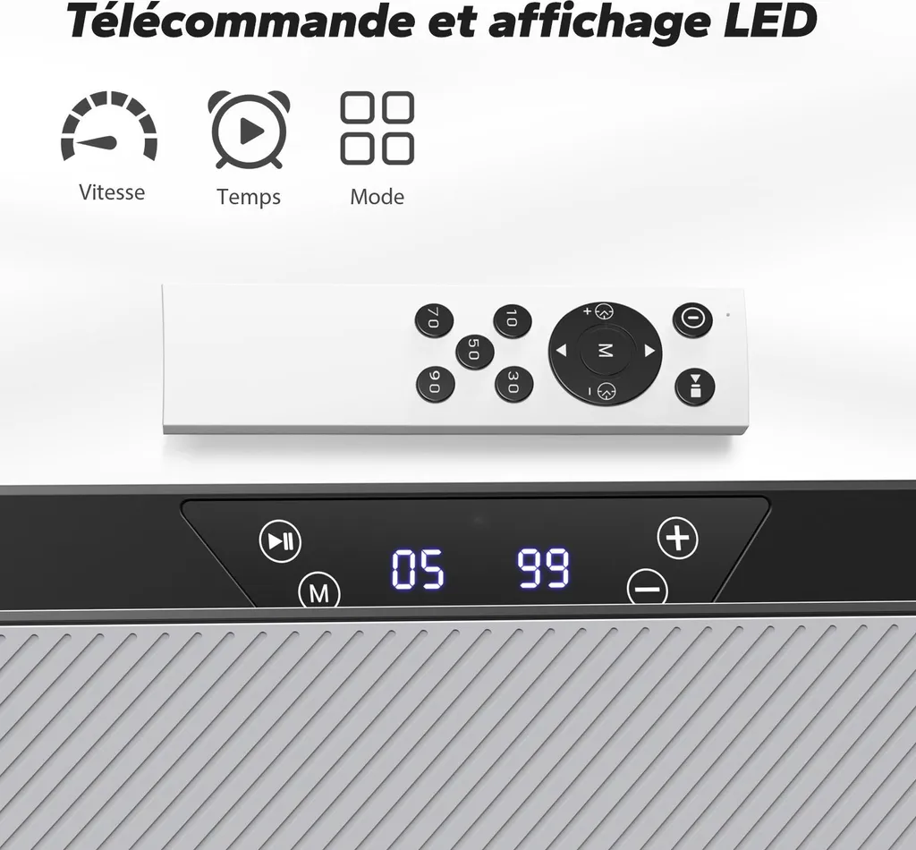 Plateforme Vibrante avec Télécommande et 99 Vitesses pour Drainage - 5