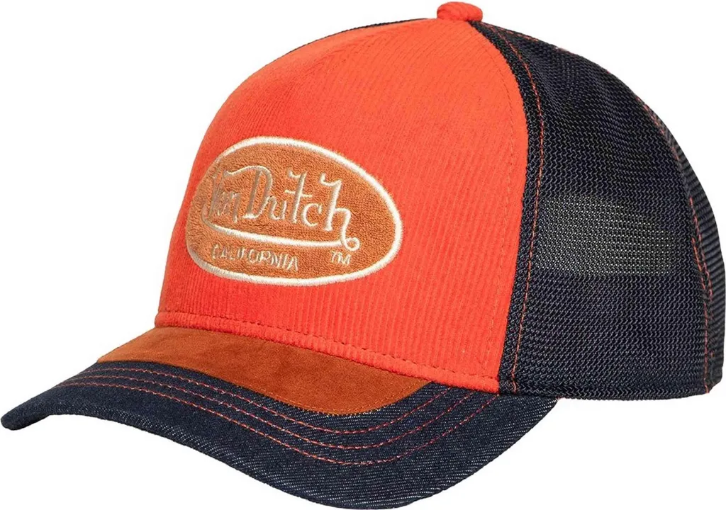 Von Dutch - Rockford - Cappellino trucker grigio e rosa