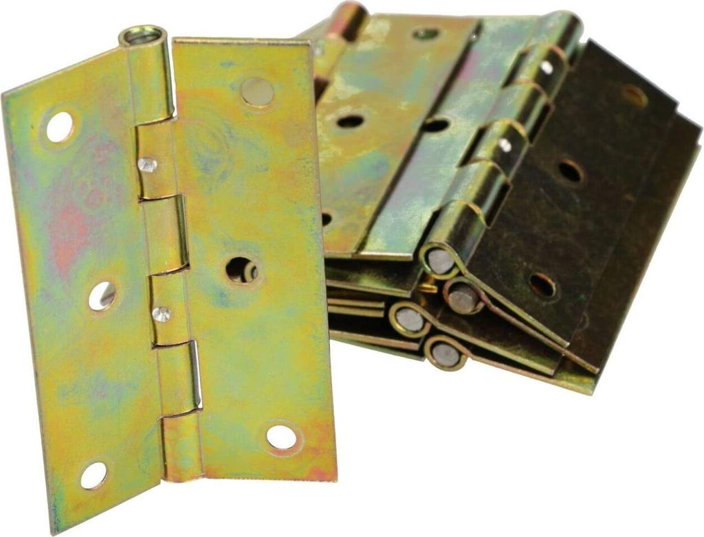 KOTARBAU Möbelscharniere 70 x 45 mm 25 St. Gerollte Scharniere Alle Größen Tischband Türband Möbelband Verzinkt Türscharniere Scharnier Kis...