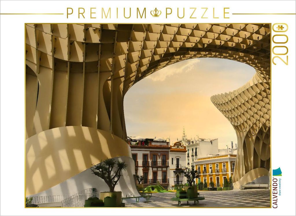 CALVENDO Puzzle Sevilla, Metropol Parasol | 2000 Teile Lege-Größe 90x67cm Foto-Puzzle für glückliche Stunden
