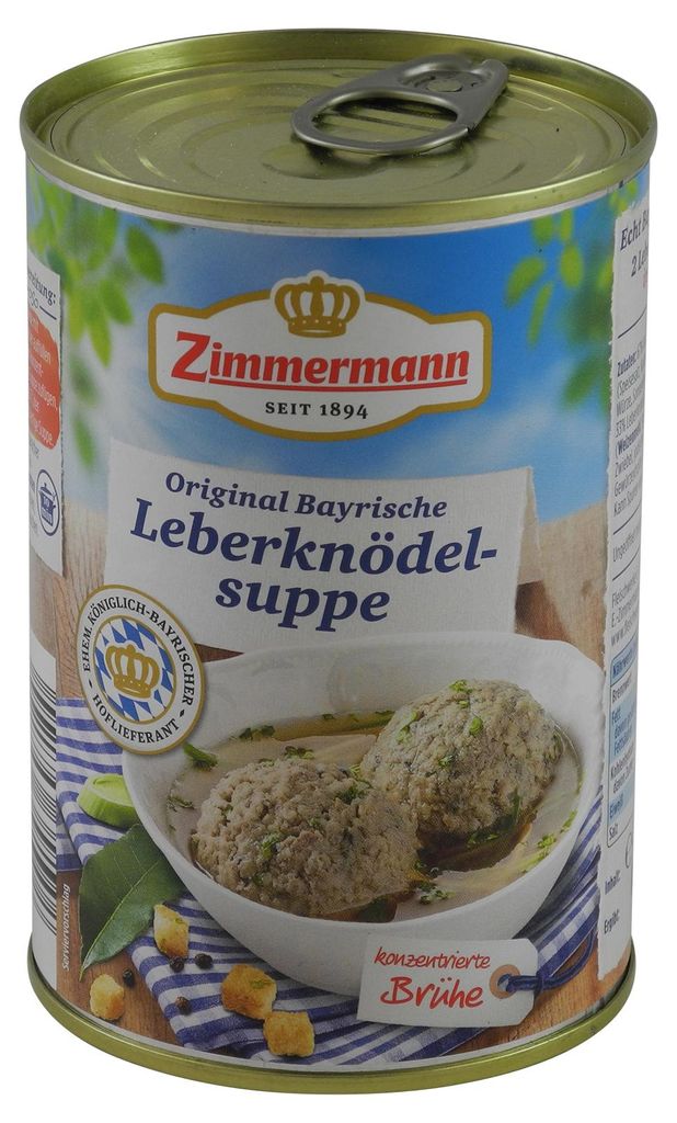 Original Bayerische Leberknödel-Suppe (400 ml) Produktbild 