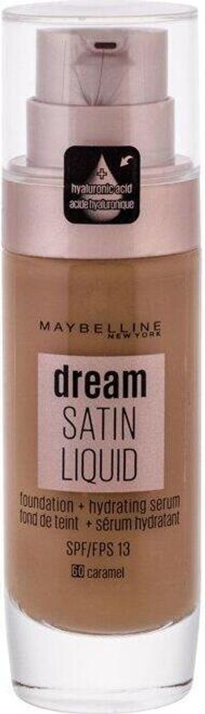 Maybelline Dream Satin Liquid Foundation & Serum 60 Caramel 30ml