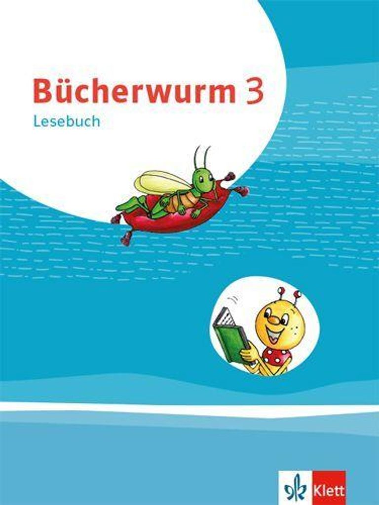 Bücherwurm Lesebuch 3. Schülerbuch mit Überhangfolie Produktbild 