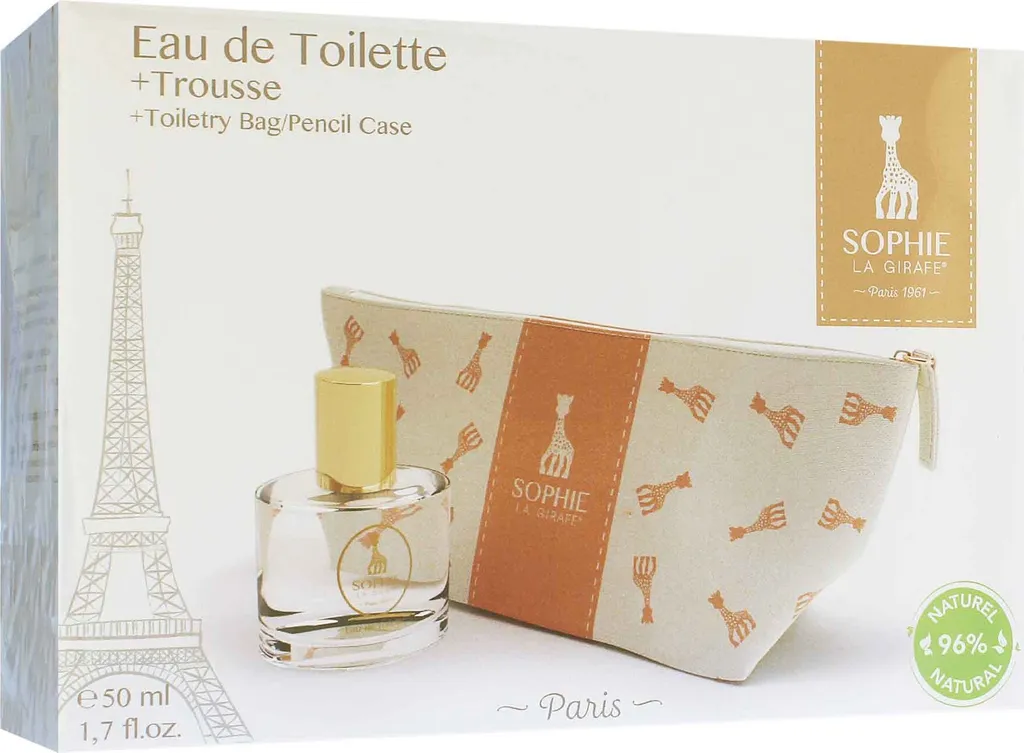 Parfum Enfant Non Irritant Sophie la Girafe 50 ml + Trousse de Soin