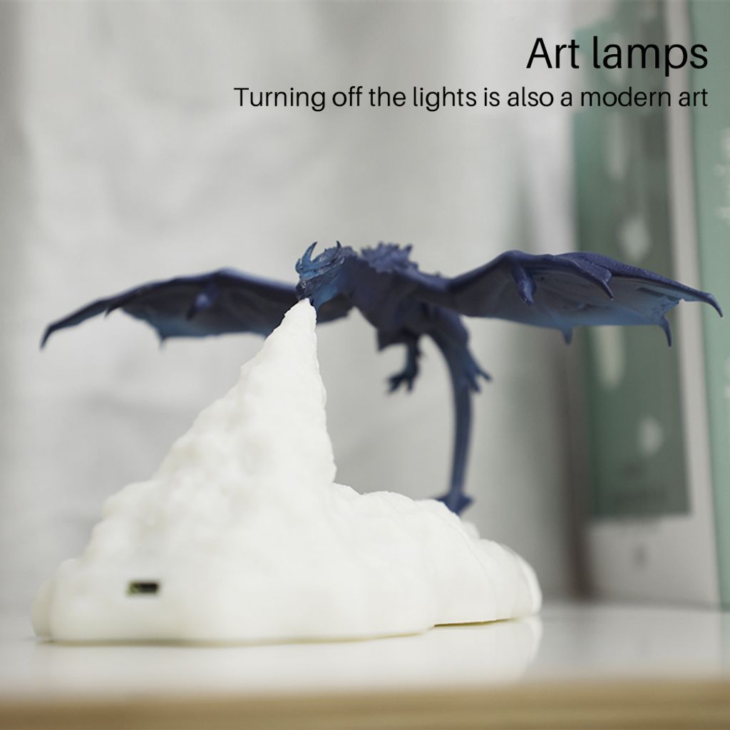 Noční světlo LED dobíjecí létající dračí lampa pro děti, Obrázek produktu 