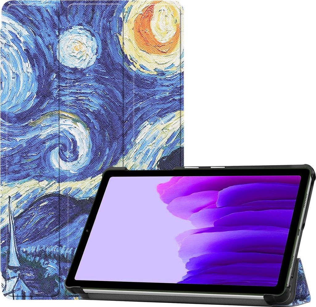 Hülle für Samsung Galaxy A7 Lite SM-T220 SM-T225 8.7 Zoll Smart Cover Etui mit Standfunktion und Auto Sleep/Wake Funktion