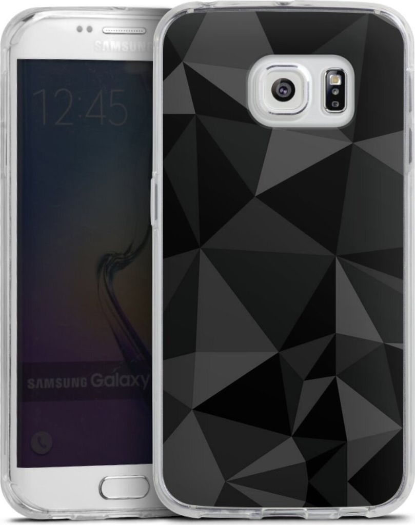DeinDesign Handyhülle für Samsung Galaxy S6 Edge Silikon Hülle Case Smartphone Schutzhülle Abstrakt Geometric Muster