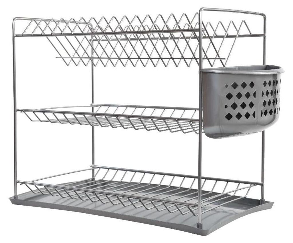 Wandmontage Plakkenschalf Voor Schalen, 3 Niveau's, Productafbeelding 