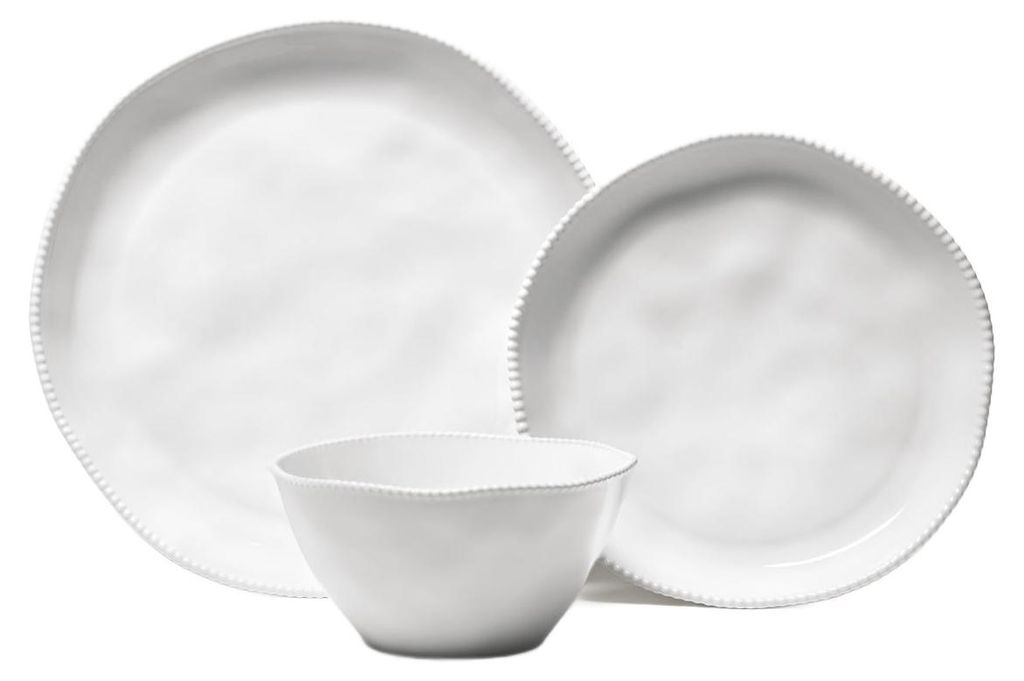 HOMLA Tafelservice PADRA, weiß, 6er-Set Produktbild 