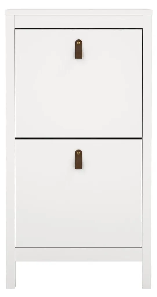Rangement chaussures entrée 2 portes BARCELONE H103 cm CALICOSY pratique
