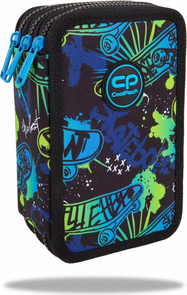 Piórnik 3-komorowy z wyposażeniem Coolpack Jumper 3 Skate Zdjęcie produktu 