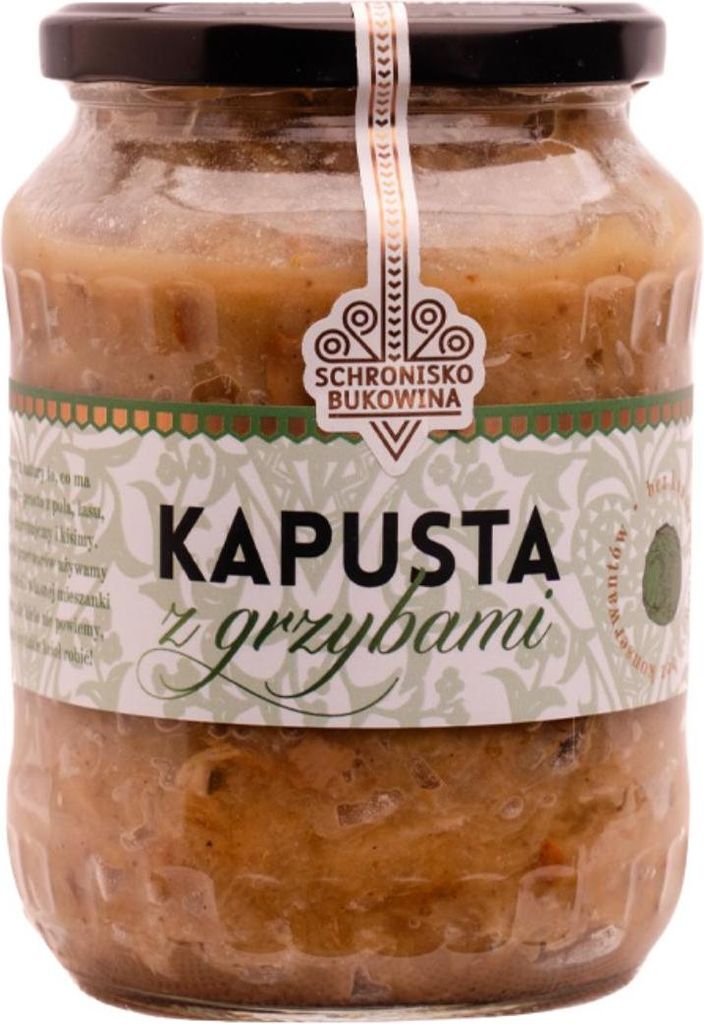 Kohl mit Champignons 600g - Schronisko Bukowina Produktbild 