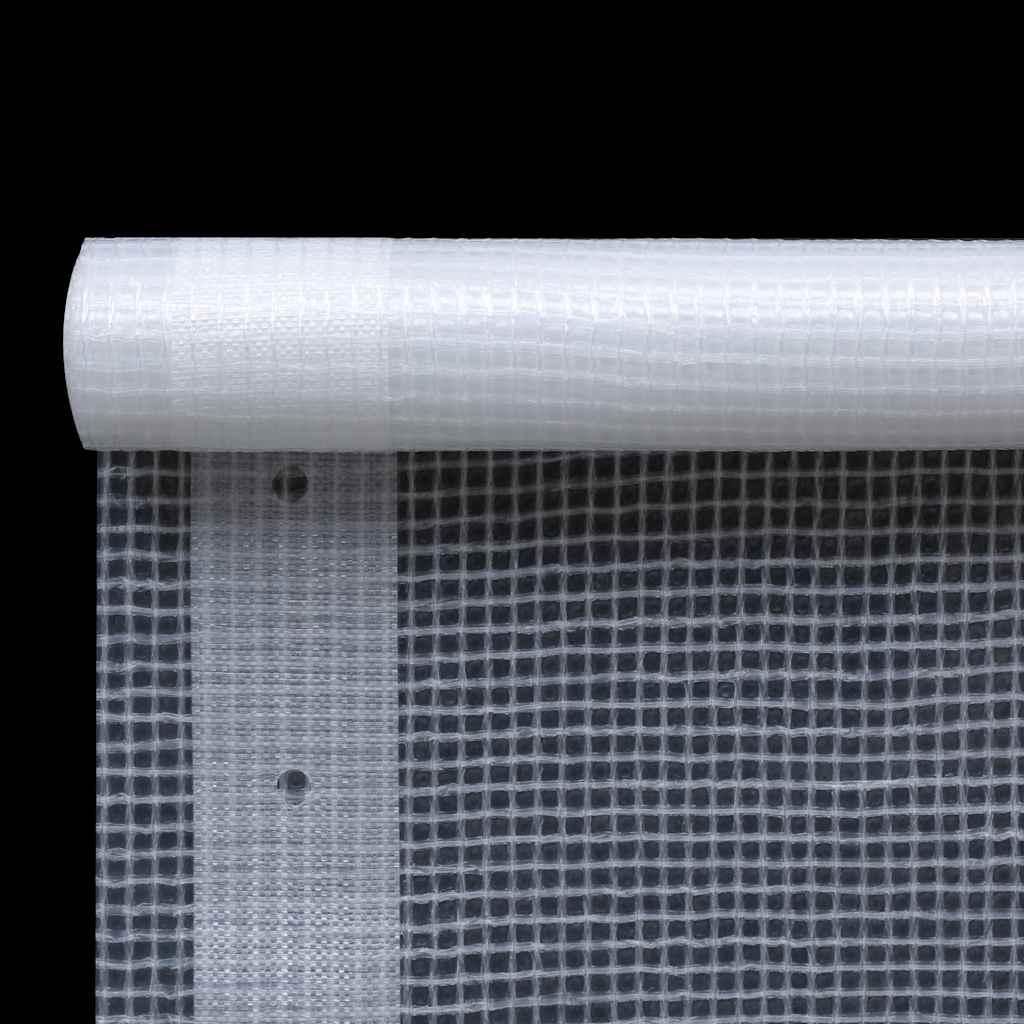 vidaXL Leno plachta biela 1,5 x 5 m 260 g/m² Obrázok produktu 