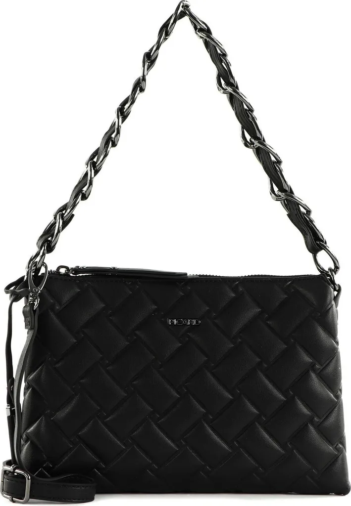 Sac bandoulière femme noir PICARD Tres Chic - Accessoire de mode en cuir