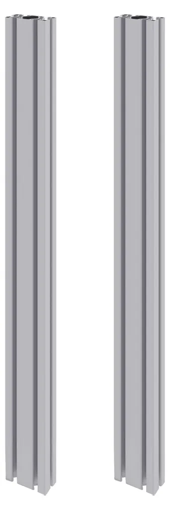 Profilé T-Slot Aluminium pour Imprimante 3D et Machine CNC Argenté 2020
