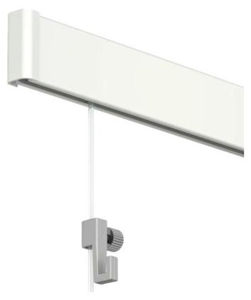 Bilderschiene All-In-One Click Rail 20 m weiß Produktbild 