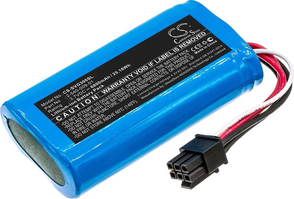 Batterie Techtek compatible Soundcast VG3 remplace 2-540-009-01