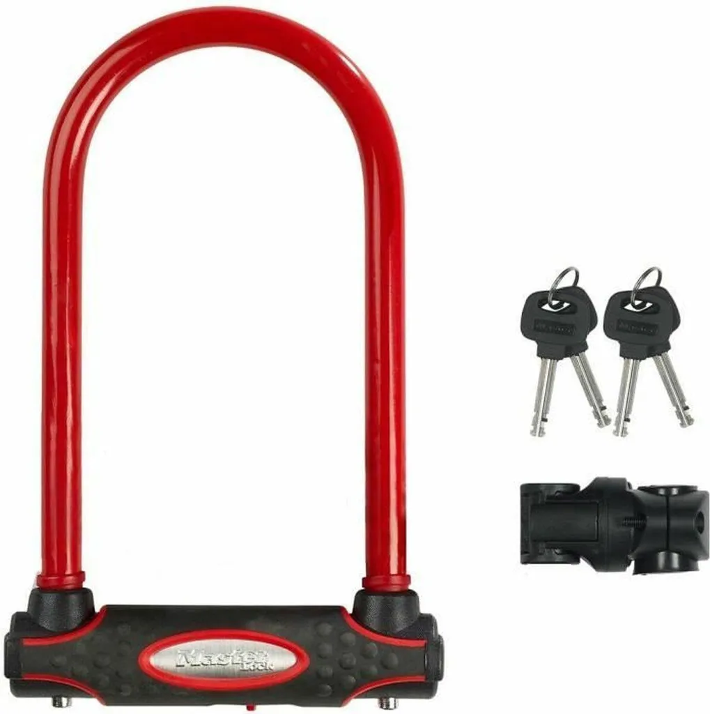 Boîtier à clés sécurisé Master Lock Rouge - Boîte à code pour extérieur