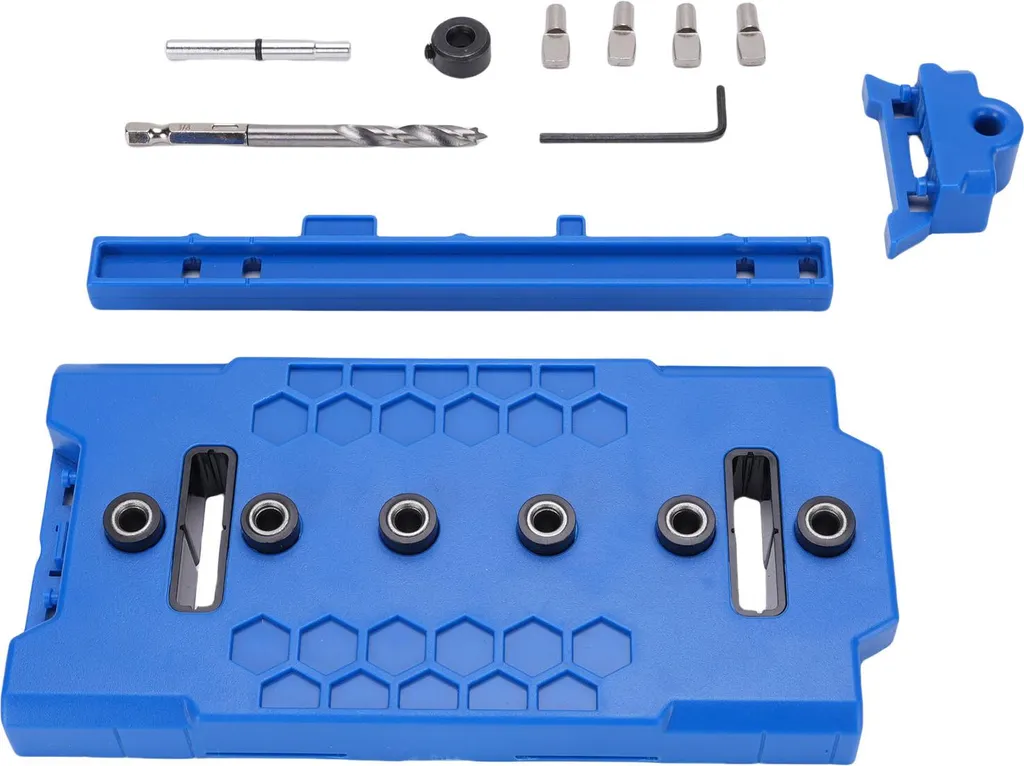 Shelf Pin Jig ABS Guide de perçage pour trous de 5mm étagères bois - 6