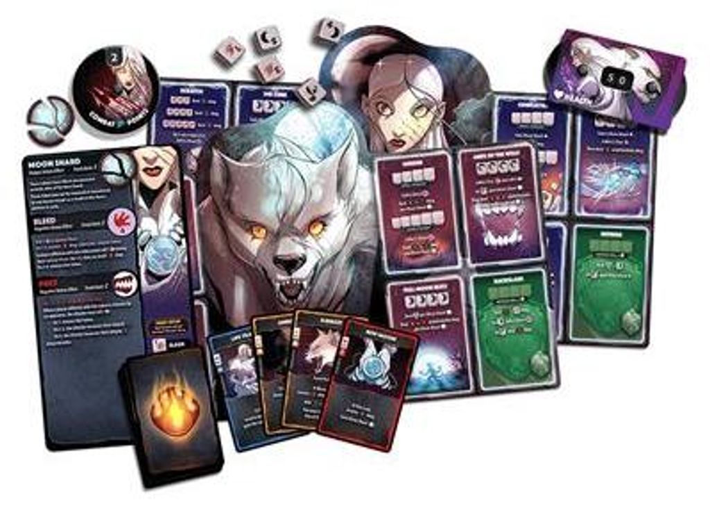 Dice Throne : Pack de héros "Pale Lady" - Jeu de dés - Image du produit 