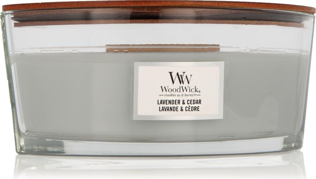 WoodWick Lavender & Cedar, Další, Šedá, Průhledná, CEDAR, Obrázek produktu 