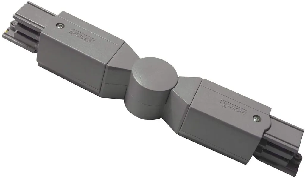 Connecteur XTS24-1 réglable en aluminium gris pour rail Nordic