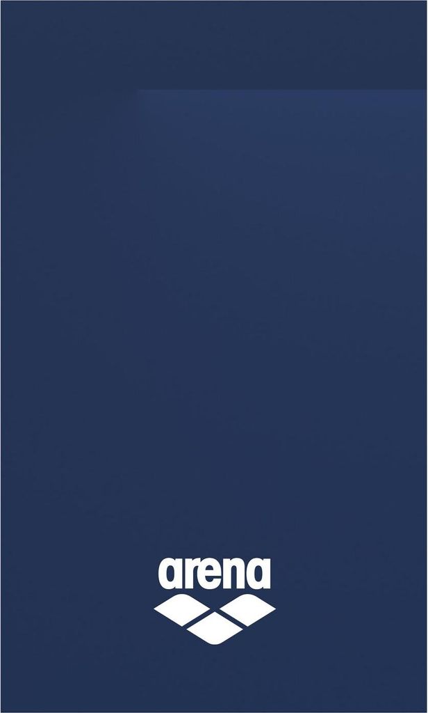 Arena Mikrofaser Handtuch navy weiß