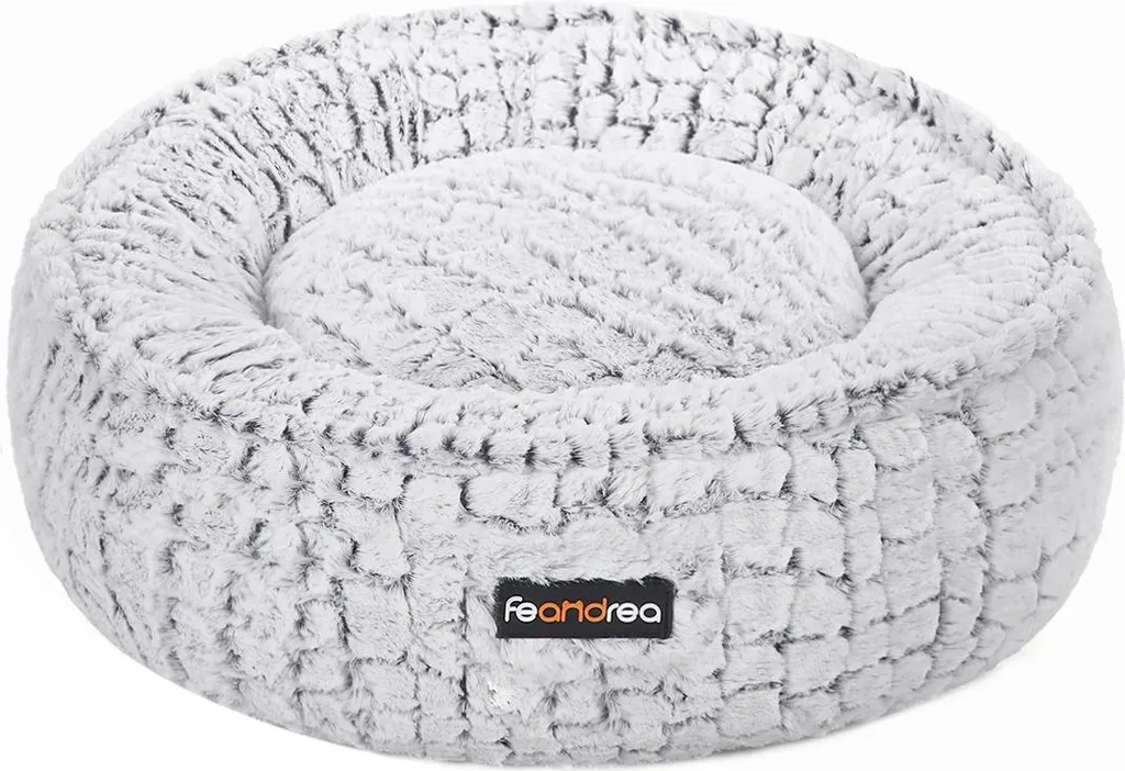 Lit pour chien Ø 58,5 cm contre le stress - Panier doux pour bon sommeil