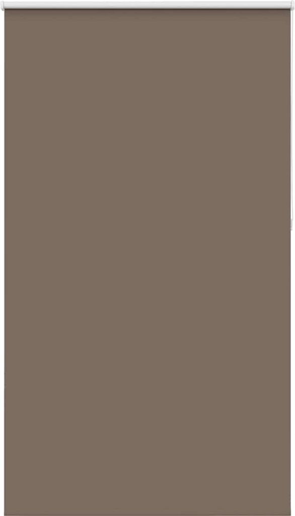 vidaXL Verdunkelungsrollo Kaffeebraun 135x210 cm Stoffbreite 131,6 cm