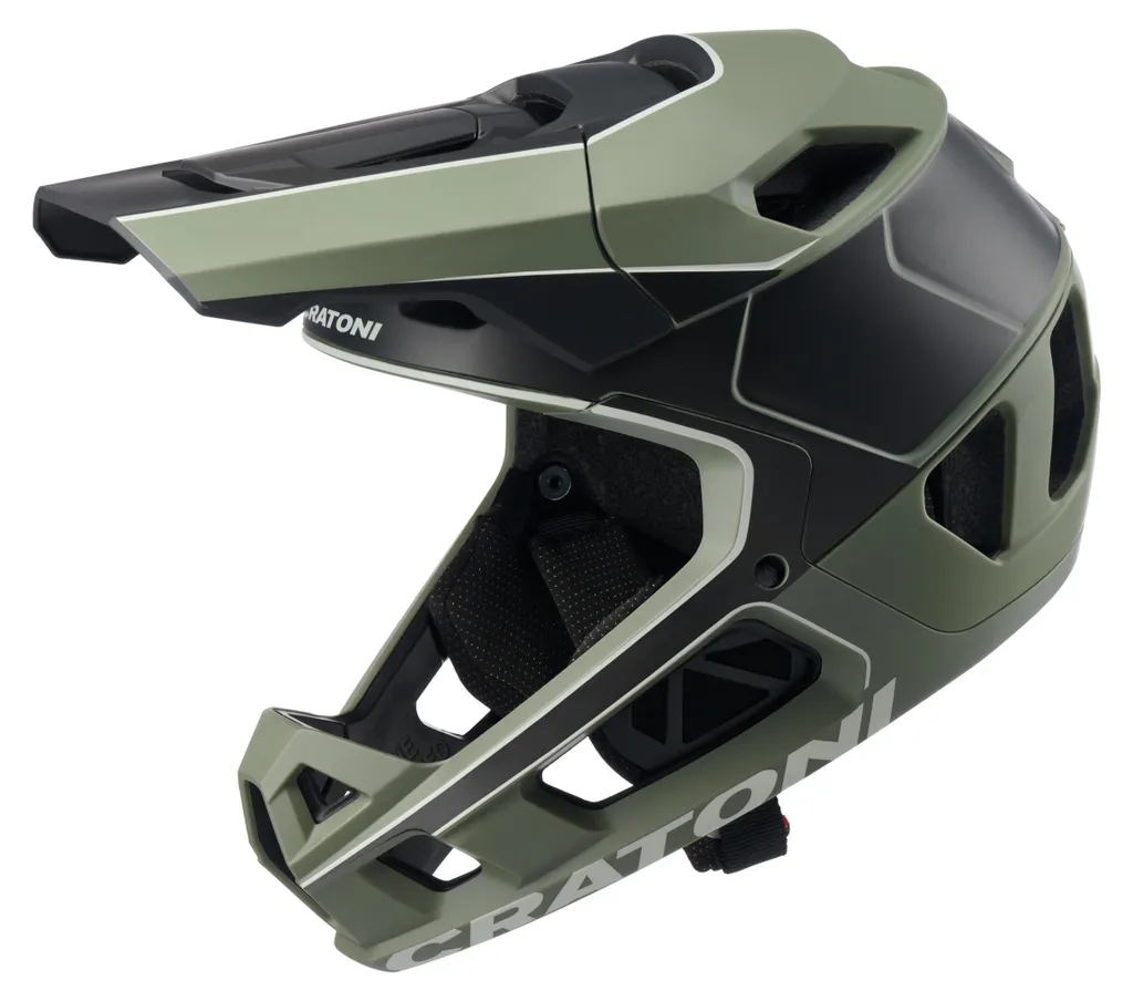 Casque de VTT Intégral Cratoni Interceptor 2.0 S/M Coloris Sage Matt