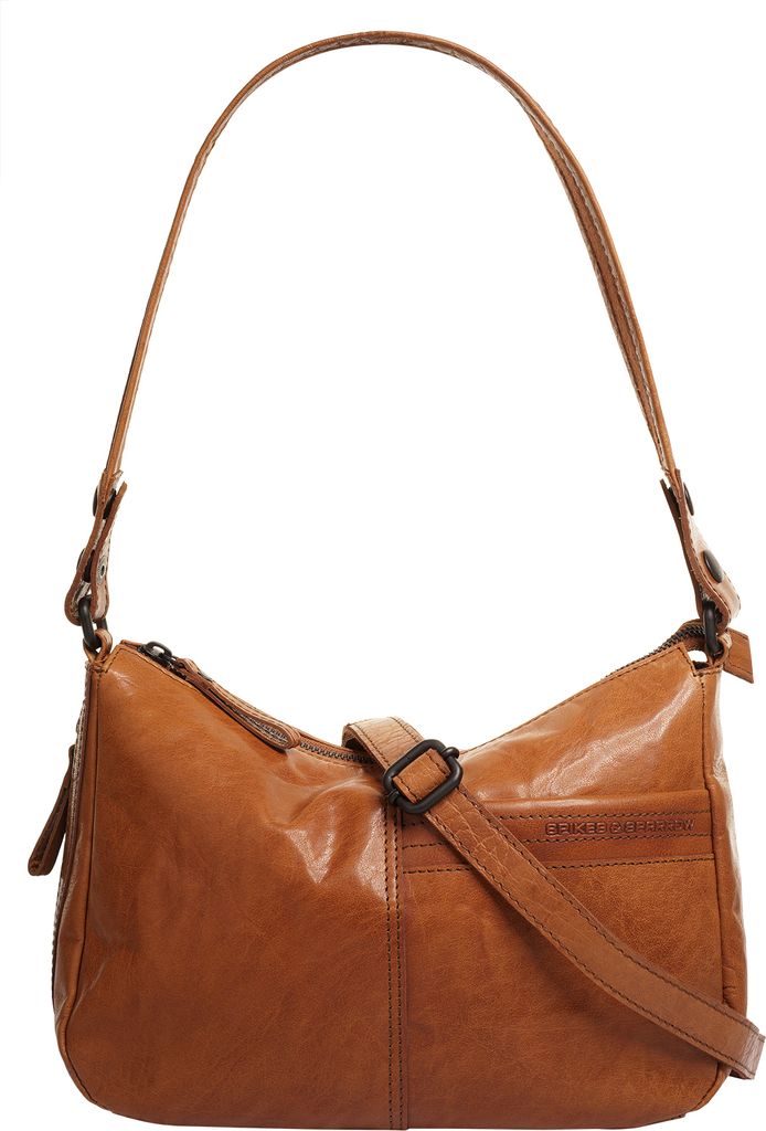 Spikes & Sparrow Umhängetasche Damen 021105 cognac