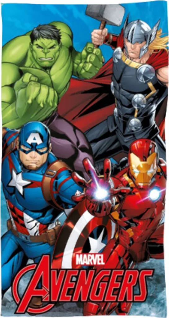 Telo Mare Microfibra Avengers Marvel Premium | Asciugamano 70x140