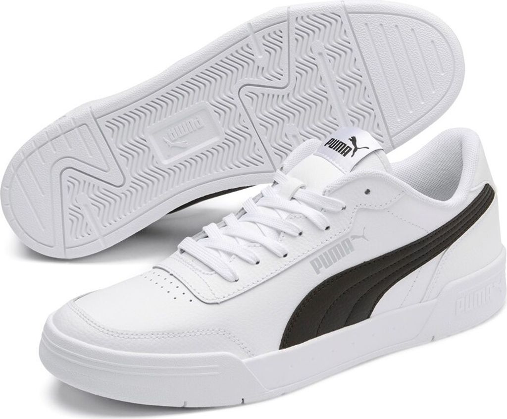 Puma Caracal, PUMA-WHITE-PUMA-BLACK, 6.5