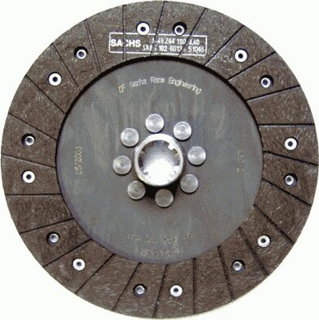 SACHS PERFORMANCE 881864 999954 Kupplungsscheibe 240mm für BMW 5 Limousine (E39) 10-Zähne