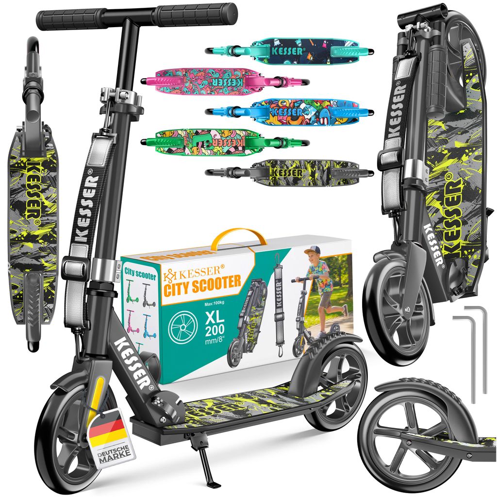 KESSER® Scooter City Roller Kinderroller bis 100kg mit Produktbild 