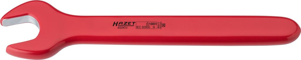 Hazet Einmaulschlüssel, schutzisoliert Außen Sechskant Profil, SW 27 mm