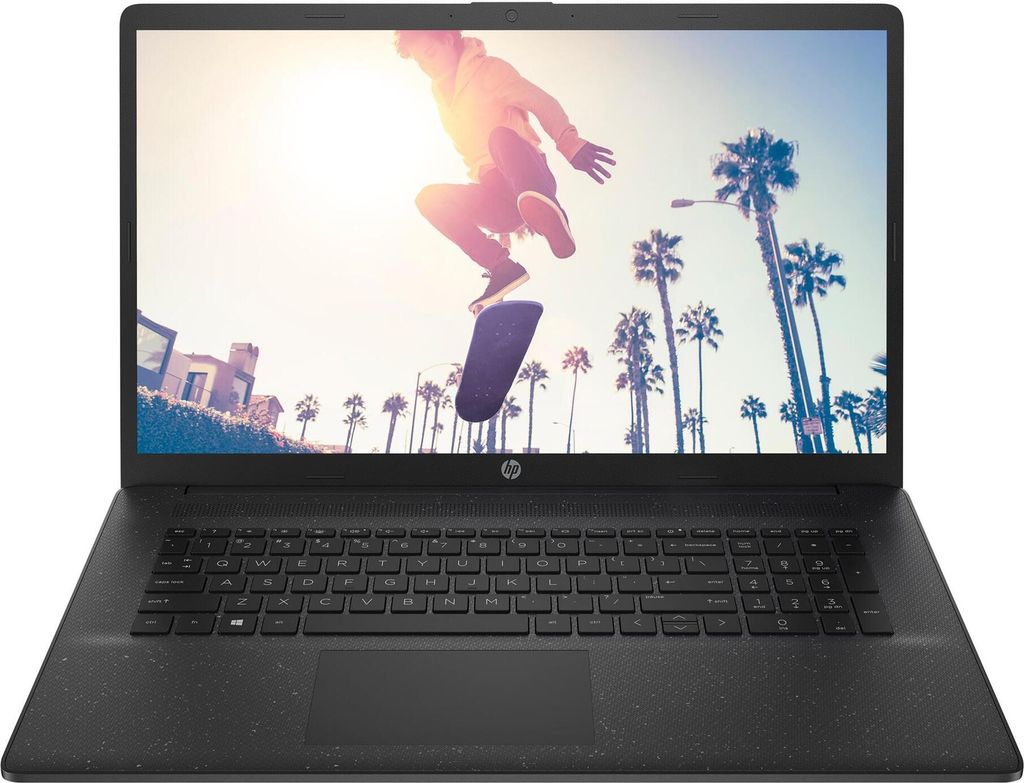 HP 17-cp3278ng, Jet Black, Ryzen 7 7730U, 16GB RAM, 512GB Produktbild 