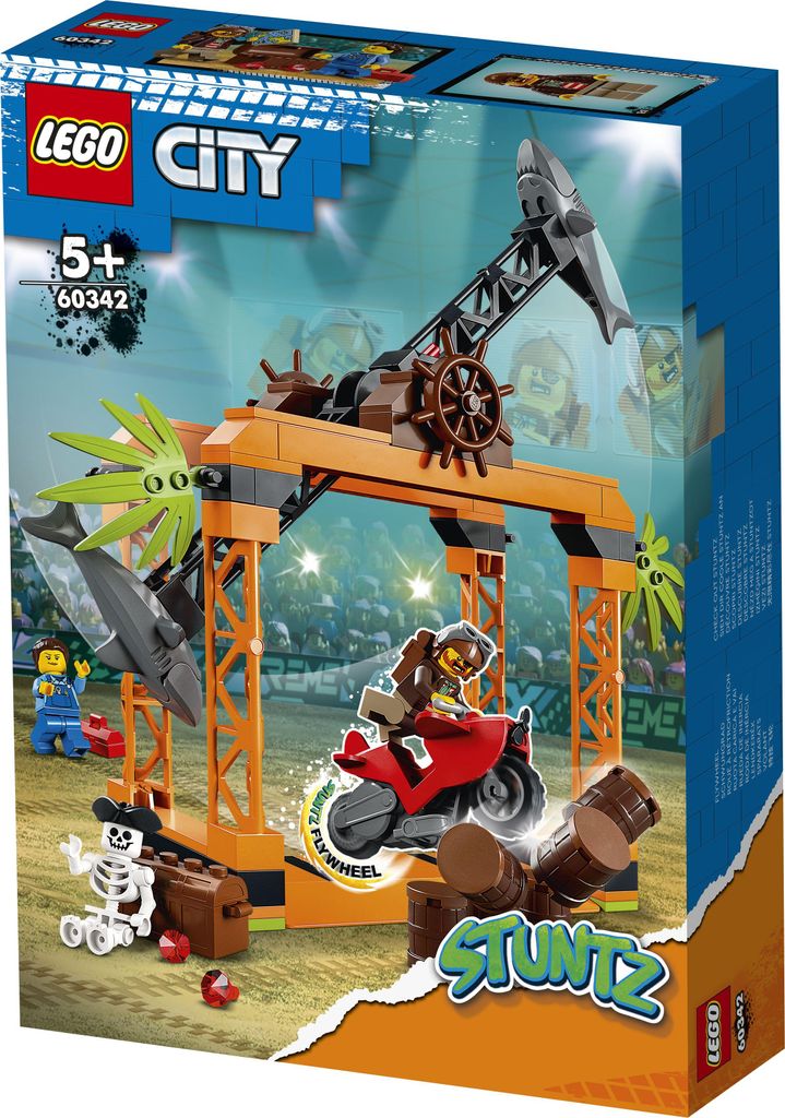 LEGO 60342 City Stuntz Haiangriff-Challenge Set, inkl. Produktbild 