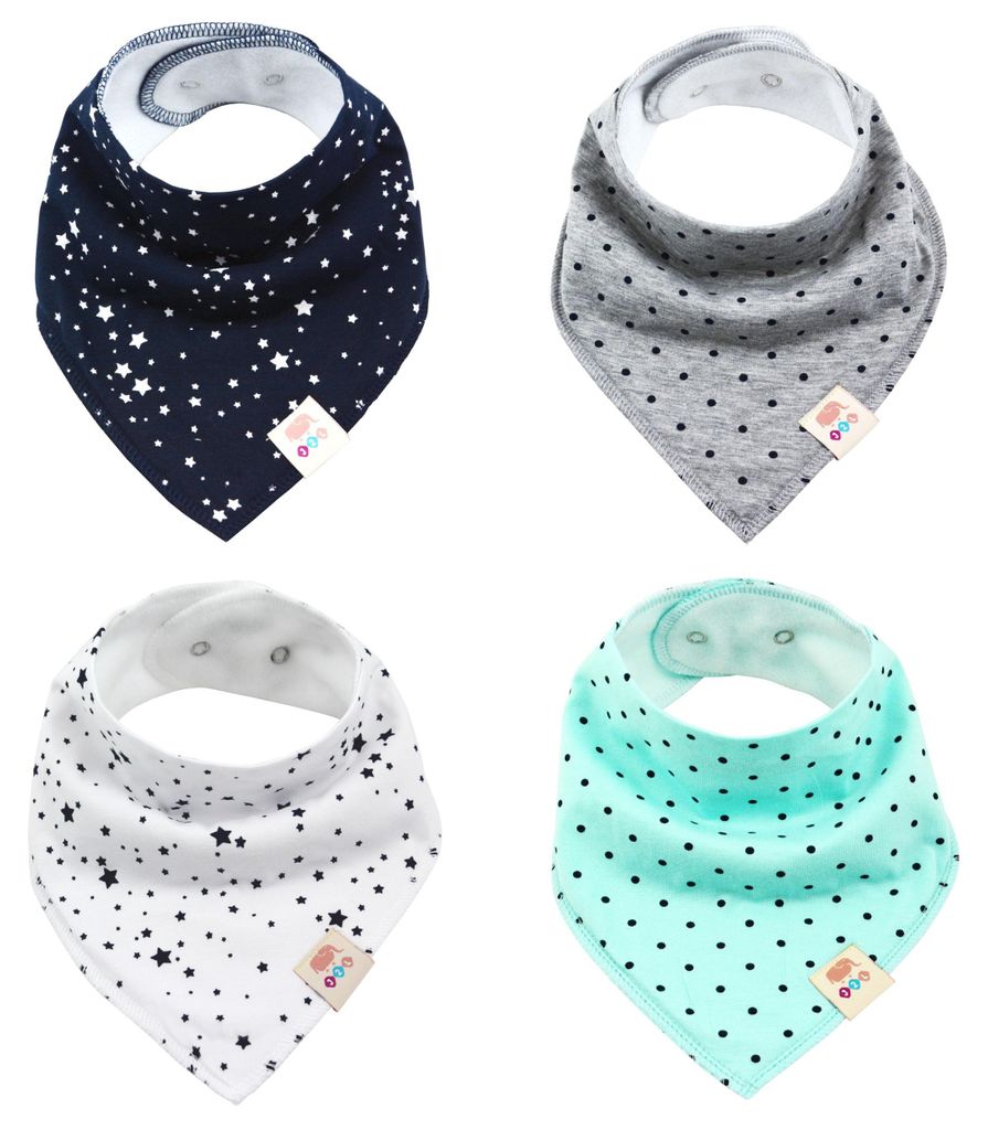 Dreieckstücher Baby M.M.C. weich und saugstark Produktbild 