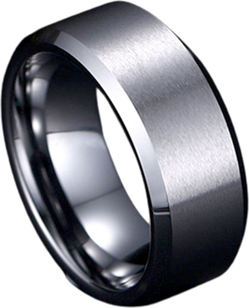 mm lässiger Uni-Ring, einfarbig, nicht leicht zu brechen, Zubehör, bequemer Fingerring für den Außenbereich-Silber,US 9