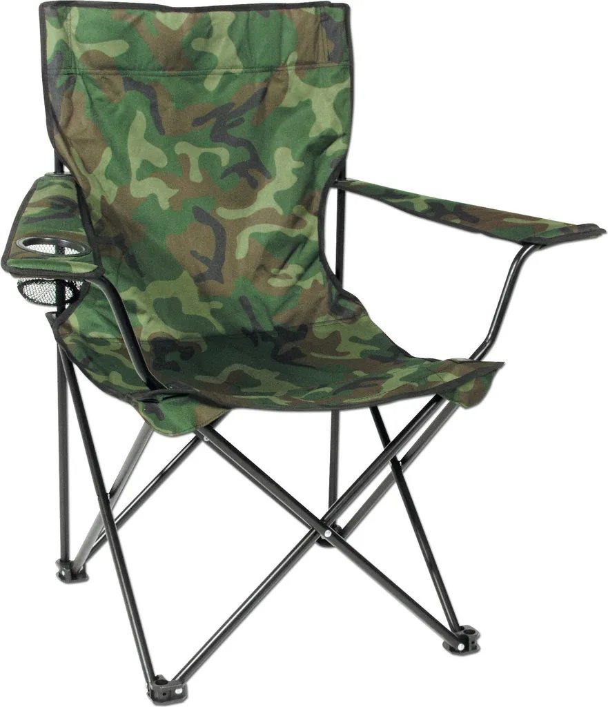 Fini le mal de dos avec la chaise de camping pliante Relax Woodland